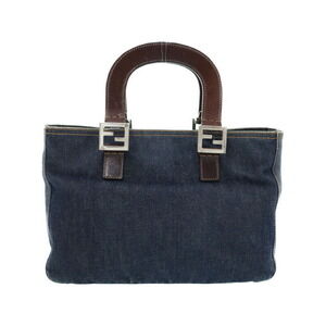 FENDI Denim Tote Bag Handbag